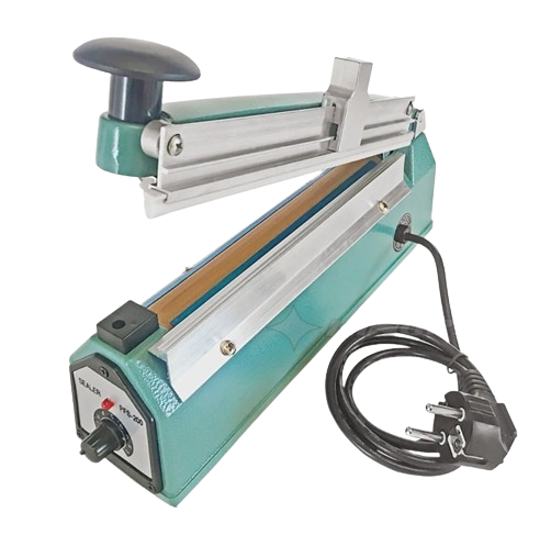 Impulse Plastic Sealer with Side cutter / Sealing machine with cutter (Aluminum) - BAS Kuwait
