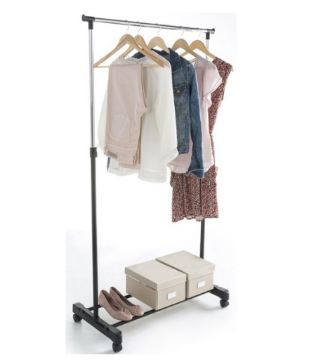 Clothes Rack Stand (Double bar Adjustable) - BAS Kuwait