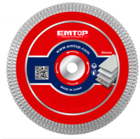 Ultra Thin Diamond Disc Cutting (Mesh rim) EMTOP BRAND - BAS Kuwait