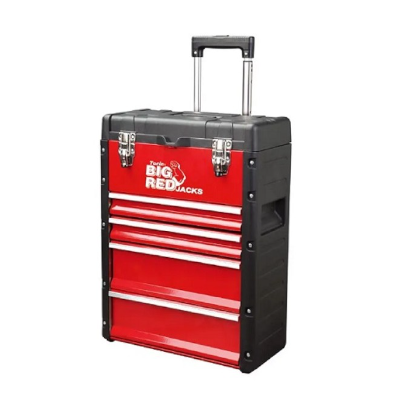   Red Trolley Tool Box Storage BIG RED - BAS Kuwait