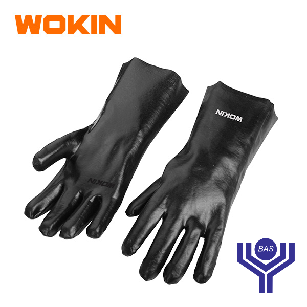 PVC Working Gloves Wokin Brand - BAS Kuwait