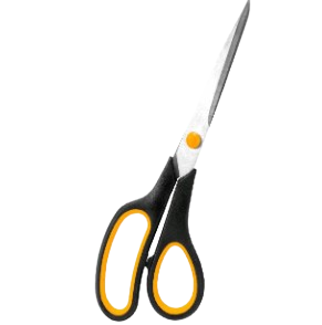 Premium Stainless Steel Scissors 8.5" - Precision Cutting for Home, Office, and Craft DINGQI BRAND - BAS Kuwait