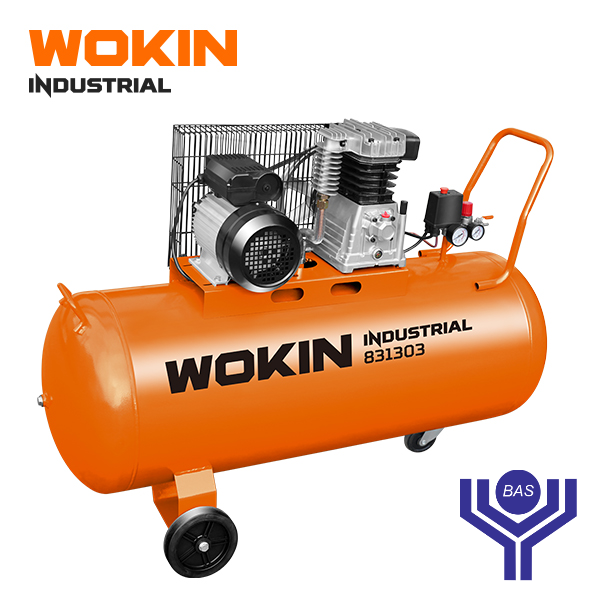 Industrial Air compressor 100 L Wokin Brand - BAS Kuwait