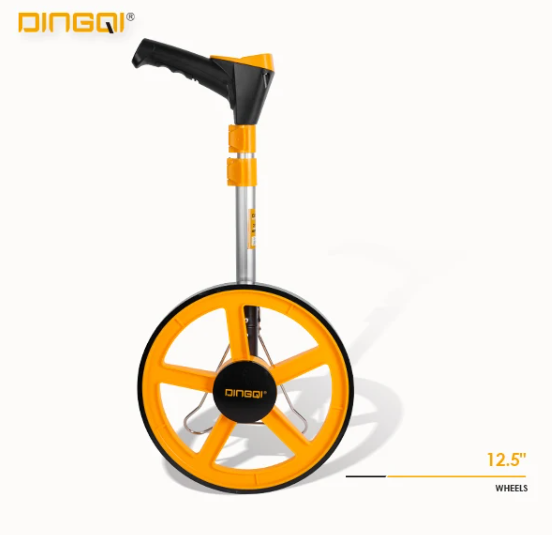 Digital Distance Meter Walking Measuring Wheel with Digital LCD Display 9999.9M Measuring Wheel DINGQI BRAND - BAS Kuwait