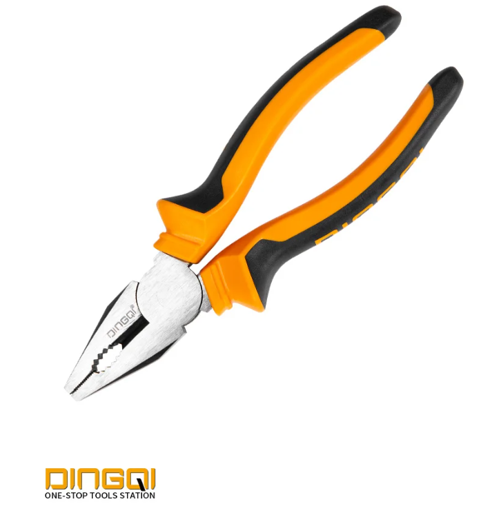 Combination pliers with rubber handle Universal 8" High Quality DINGQI BRAND - BAS Kuwait