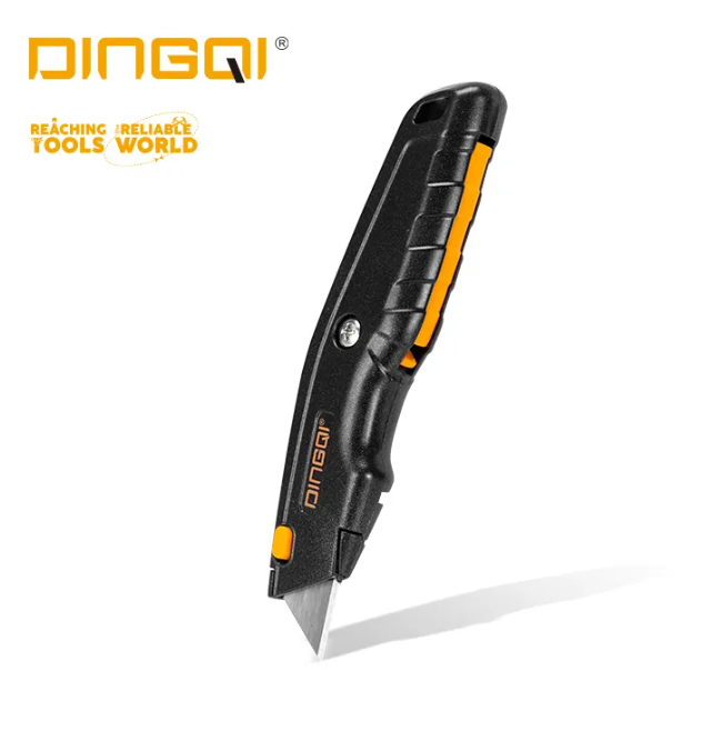 Utility Knife Blade Cutter SK5 alloy steel blade handle design office use Industrial Use DINGQI BRAND - BAS Kuwait