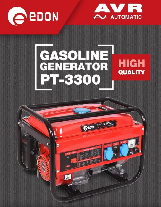Gasoline Generator PT-3300 - BAS Kuwait