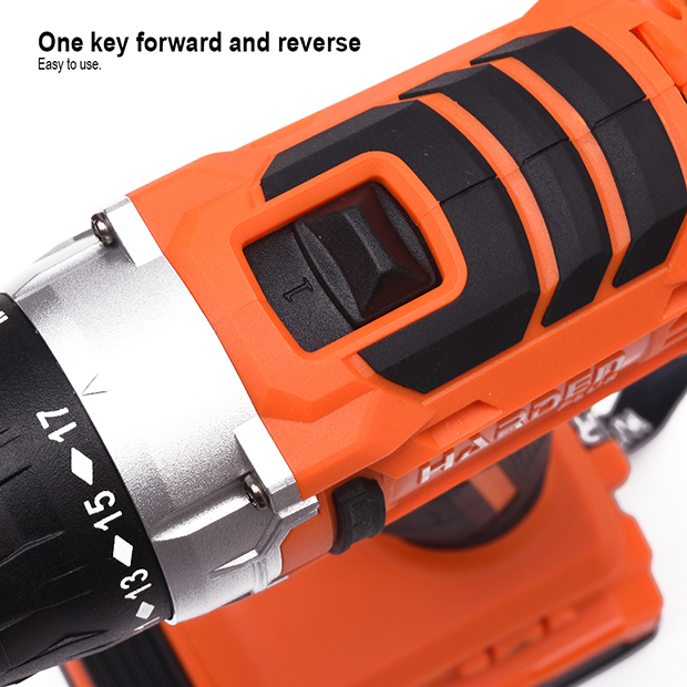 Cordless Drill 20 V with 2 Batteries Harden Brand - BAS Kuwait