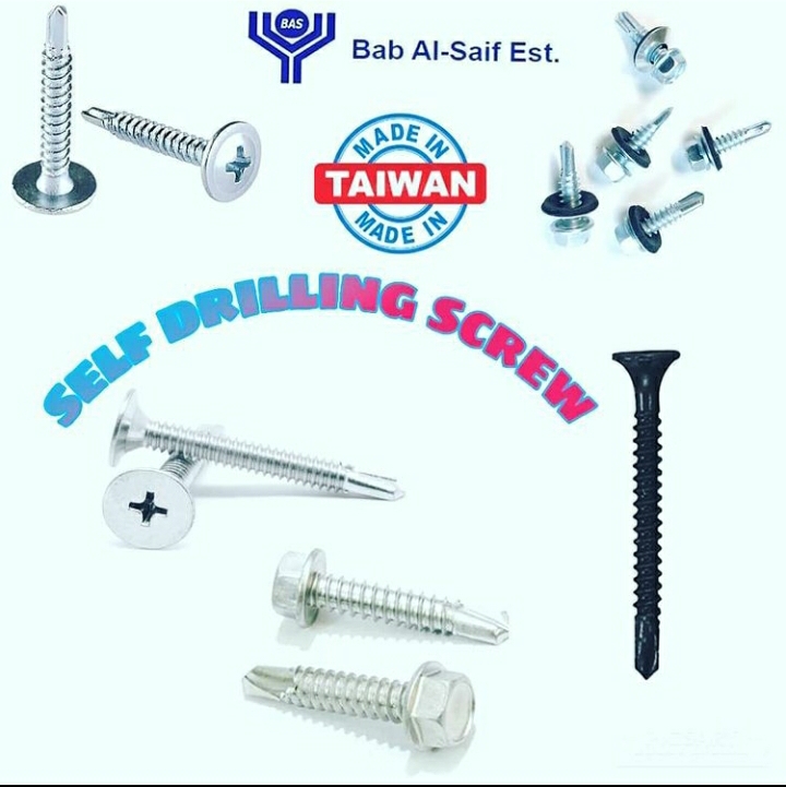 Self Drilling Screws taiwan (SDS) - BAS Kuwait